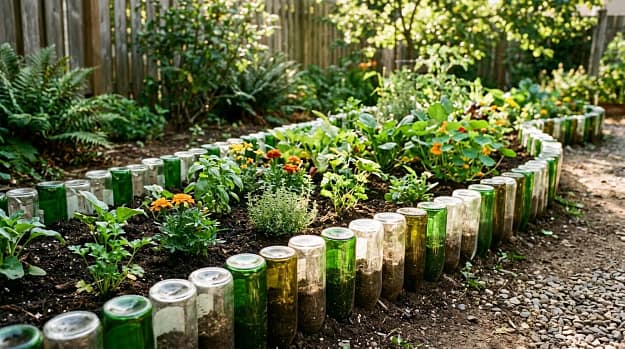 Recycled Bottle Edging