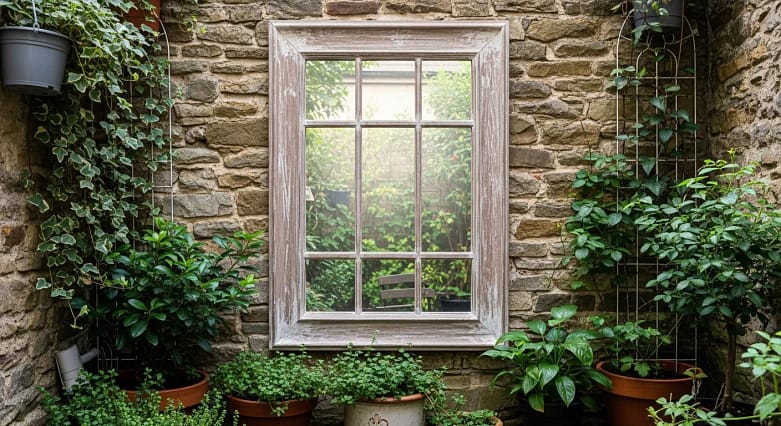 Garden Mirror Accent
