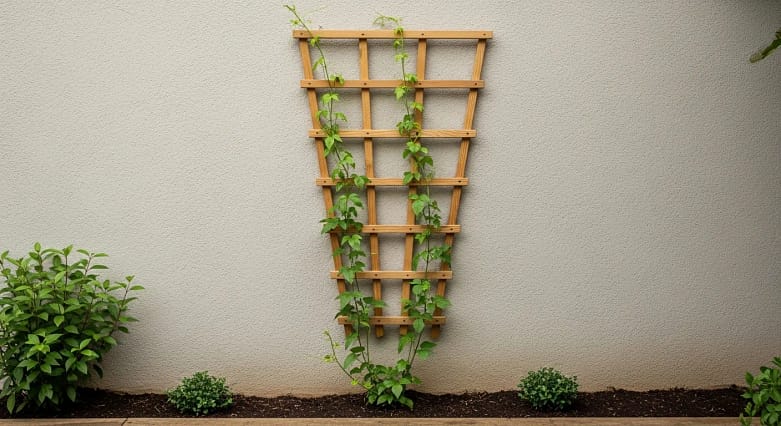 Simple Trellis Wall