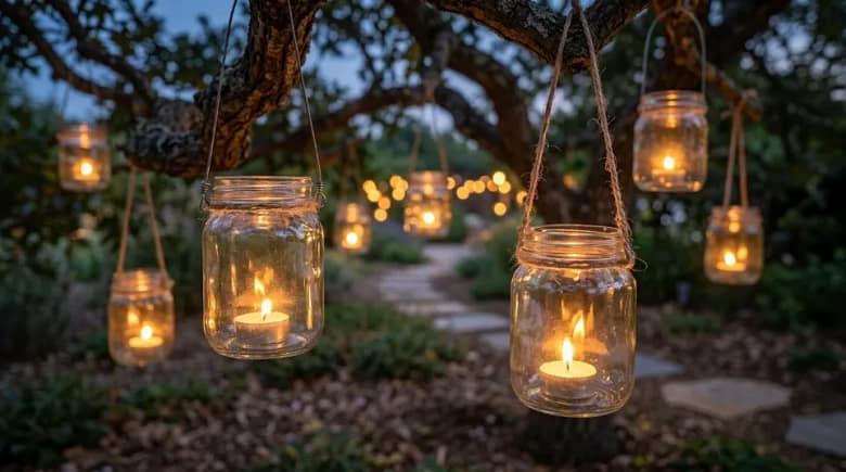 DIY Lantern Jars