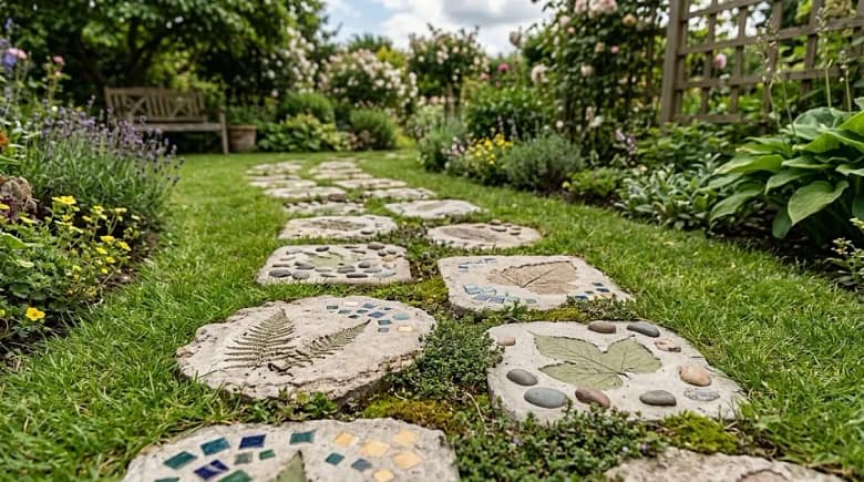 DIY Stepping Stones