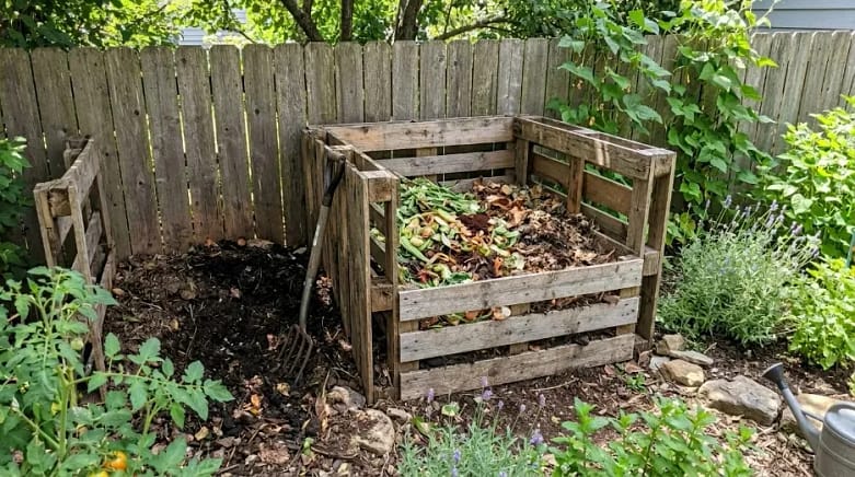 Compost Corner Setup